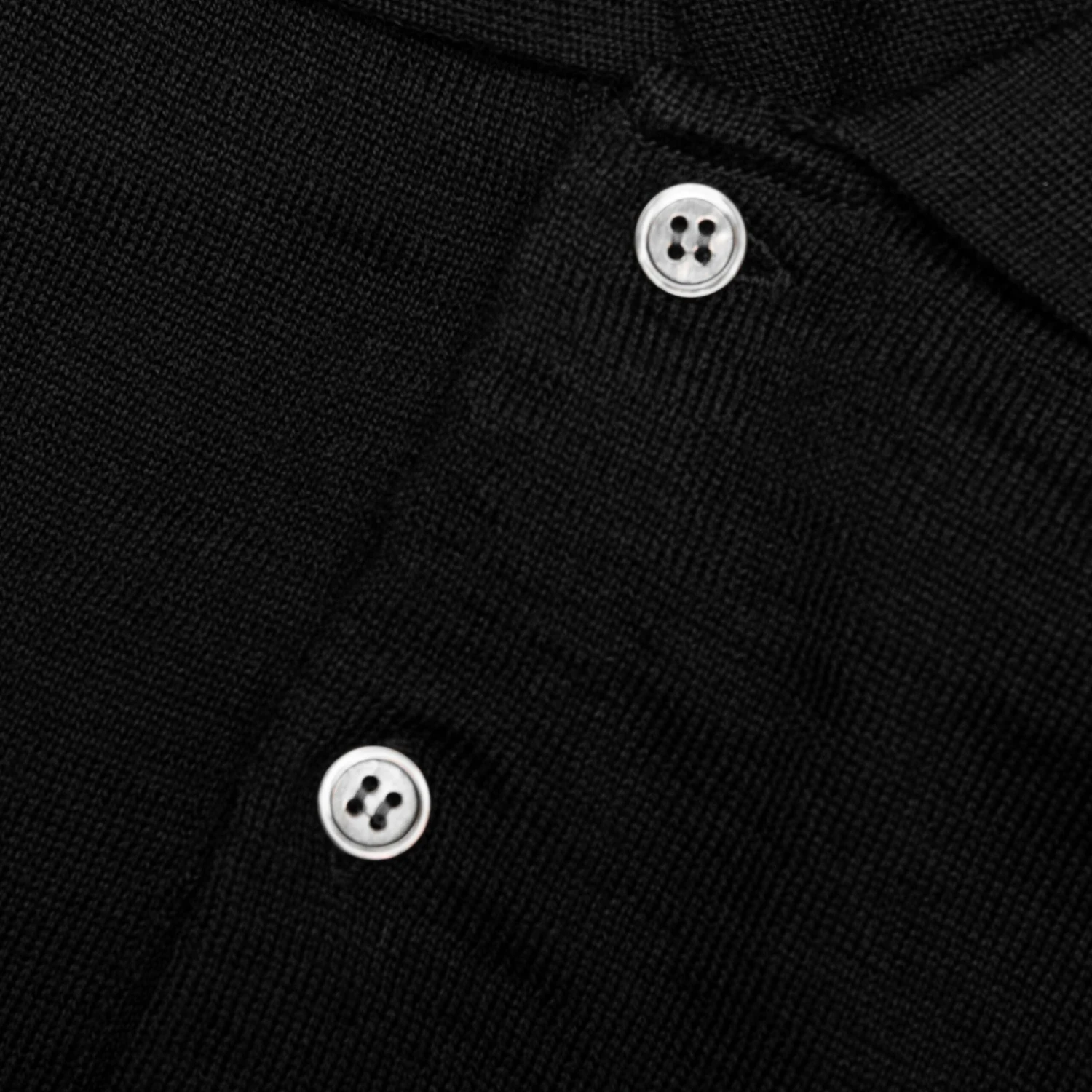Comme Des Garçons Play Red Emblem S/S Polo Neck - Black 6 Comme Des Garçons Play Red Emblem S/S Polo Neck - Black - Image 4