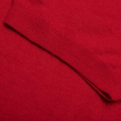 Comme Des Garçons Play Red Emblem S/S Polo Neck - Red -Feature Clothing Red Emblem S S Polo Neck Red AX N094 051 5 02 04 25 Feature VR 5