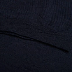 Comme Des Garçons Play Red Emblem S/S V Neck Cardigan - Navy -Feature Clothing Red Emblem S S V Neck Cardigan Navy AX N096 051 2 02 04 25 Feature VR 6