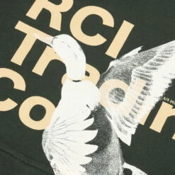 RCI Duck Print Hooded Sweatshirt - Forest -Feature Clothing Reese Cooper RCI Duck Print Hooded Sweatshirt Forest RR00101 03 29 2021 01 6