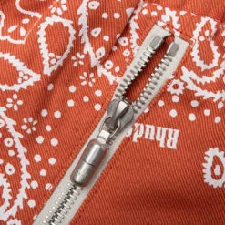 Rhude Bandana Shorts - Vintage Orange -Feature Clothing Rhude Bandana Shorts Vintage Orange RHSS23SH460094811282 05 10 23 Feature DV 6