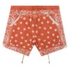 Rhude Bandana Shorts - Vintage Orange -Feature Clothing Rhude Bandana Shorts Vintage Orange RHSS23SH460094811282 05 10 23 Feature DV MG