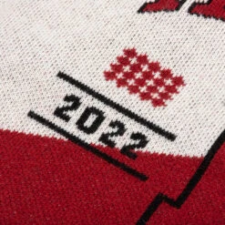 Rhude Grand Prix Cardigan - Creme/Black/Red -Feature Clothing Rhude Grand Prix Cardigan Creme Black Red RHSS22CA020375070507 04 02 22 Feature 9