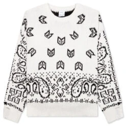 Rhude Lounge Sweater - White/Black