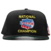 Rhude National Champion Hat - Black 1 Rhude National Champion Hat - Black -Feature Clothing Rhude National Champion Hat Black RHFW21HA040423720372 09 09 2021 01