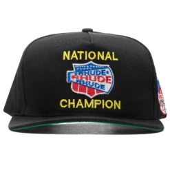 Rhude National Champion Hat - Black