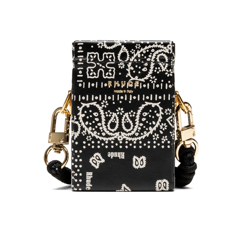 Rhude Small Cig Bag 3 - Black/White 4 Rhude Small Cig Bag 3 - Black/White - Image 2