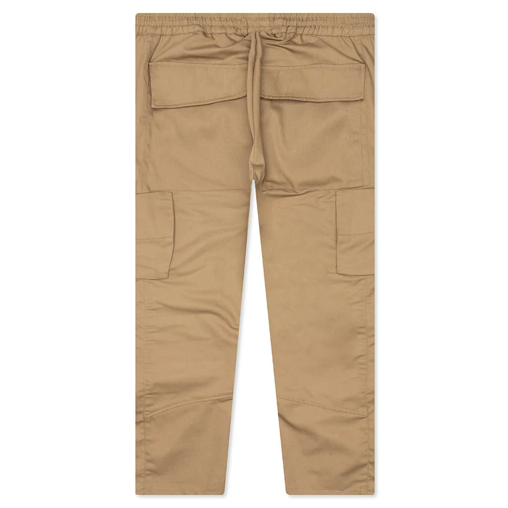Rhude Twill Cargo Pant - Khaki 4 Rhude Twill Cargo Pant - Khaki - Image 2
