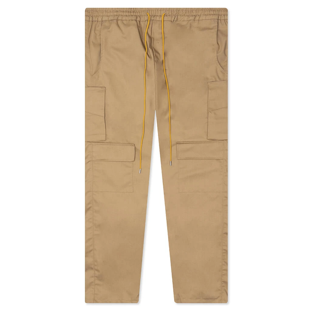 Rhude Twill Cargo Pant - Khaki 3 Rhude Twill Cargo Pant - Khaki