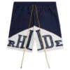 Rhude Yachting Short - Navy/Creme -Feature Clothing Rhude Yachting Short Navy Creme RHPF22SH11367618 09 24 22 Feature VR JM