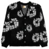 Saint Michael X Denim Tears Cotton Wreath Cardigan - Black -Feature Clothing Saint Michael x Denim Tears Cotton Wreath Cardigan Black SM YS1 0000 C50 11 21 24 Feature VR