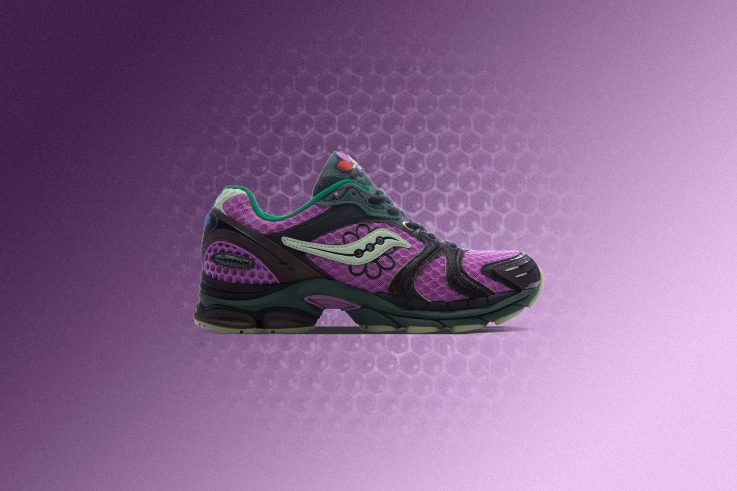 Saucony X Jae Tips Progrid Triumph 4 'Perrilla' - Violet/Earth 7 Saucony X Jae Tips Progrid Triumph 4 'Perrilla' - Violet/Earth - Image 5
