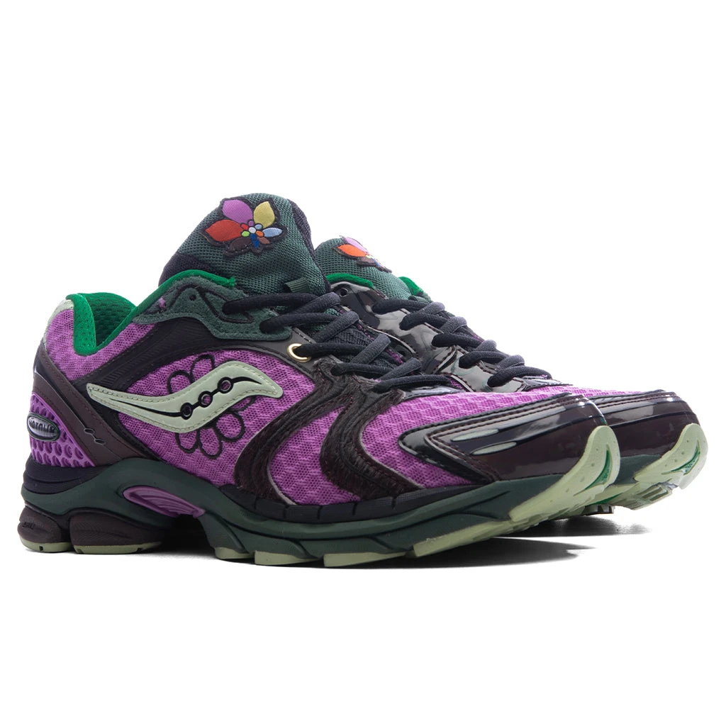 Saucony X Jae Tips Progrid Triumph 4 'Perrilla' - Violet/Earth 4 Saucony X Jae Tips Progrid Triumph 4 'Perrilla' - Violet/Earth - Image 2