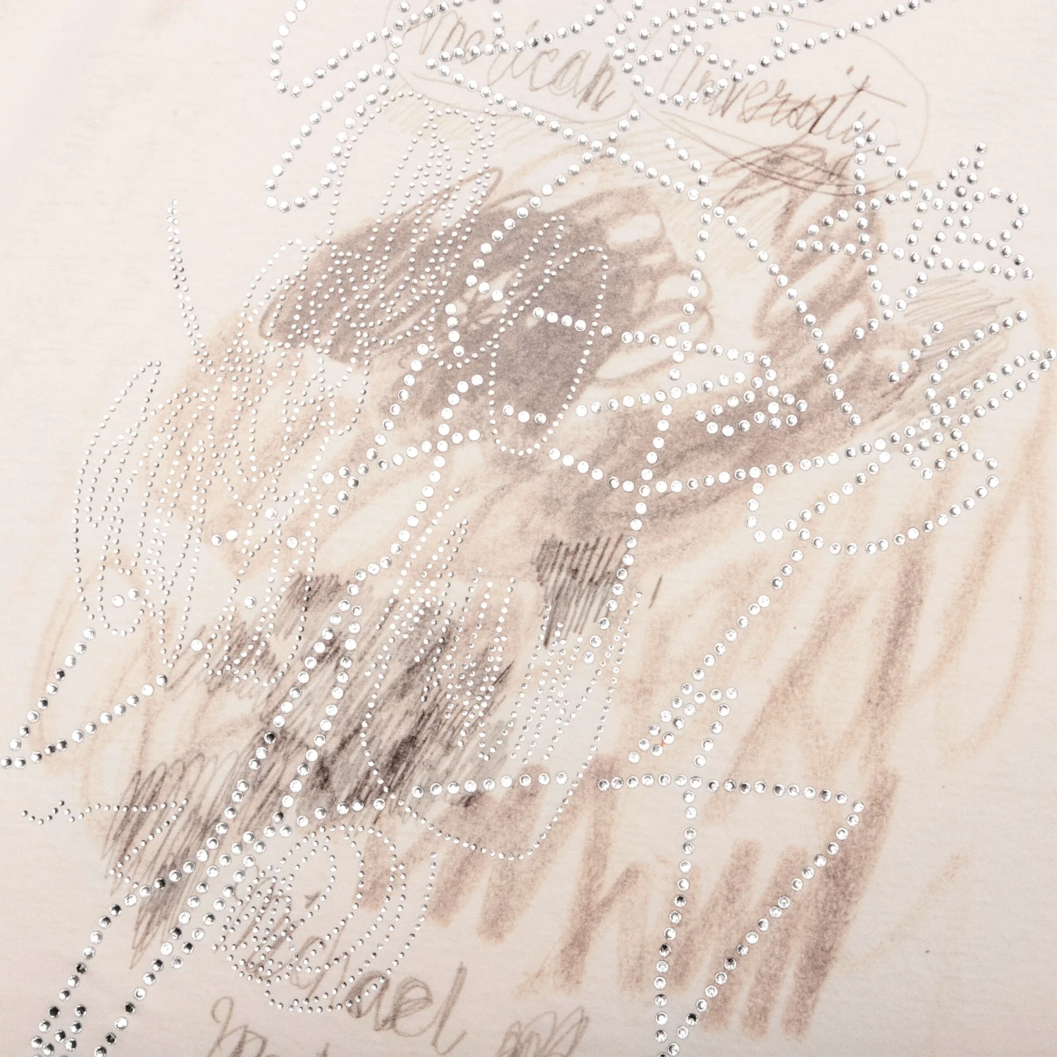 Scribble Tee - Vintage White 6 Scribble Tee - Vintage White - Image 4