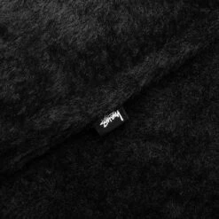 Stussy Shaggy Cardigan - Black -Feature Clothing Shaggy Cardigan Black 117094 BLAC 03 17 24 Feature KN 5