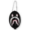 Shark Coin Case - Black