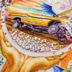 Casablanca Short Sleeve Cuban Collar Shirt - A Tournade De Rose -Feature Clothing Short Sleeve Cuban Collar Shirt A Tournade De Rose U MS25 SH 003 05 02 18 25 Feature JP 7