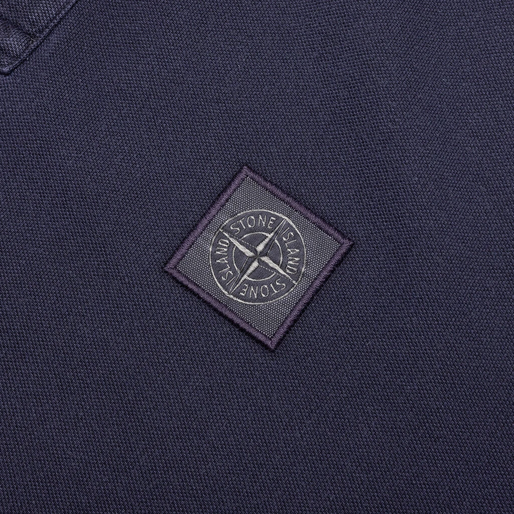 Stone Island Short-Sleeve Polo - Navy Blue 6 Stone Island Short-Sleeve Polo - Navy Blue - Image 4