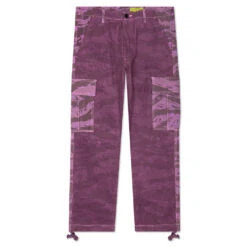 Purple Tiger Camo Netted Pants - Purple Snow Camo