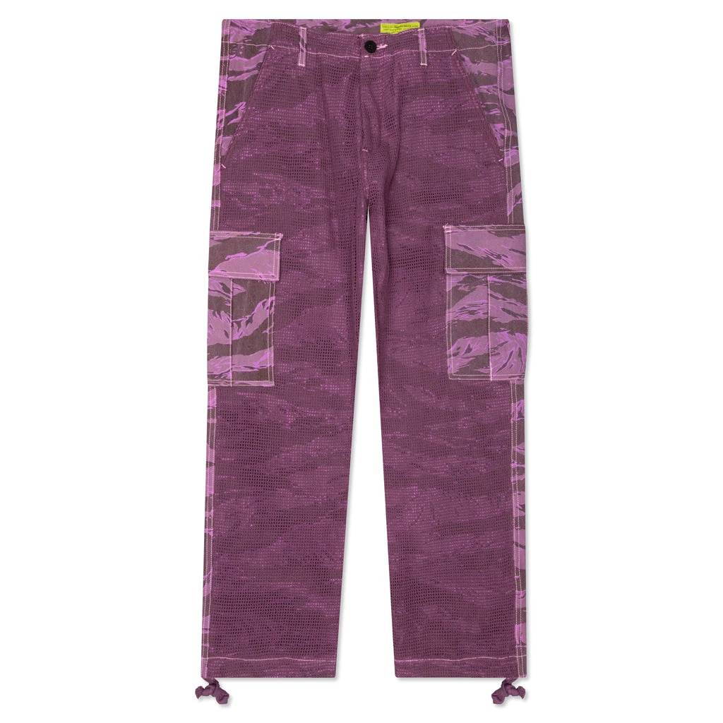 Purple Tiger Camo Netted Pants - Purple Snow Camo 3 Purple Tiger Camo Netted Pants - Purple Snow Camo
