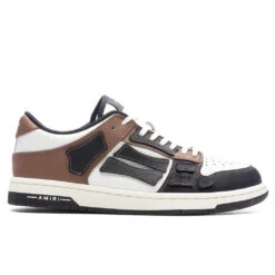 Amiri Skeleton Top Low - Black/Brown