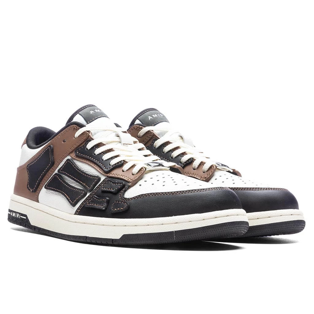 Amiri Skeleton Top Low - Black/Brown 4 Amiri Skeleton Top Low - Black/Brown - Image 2