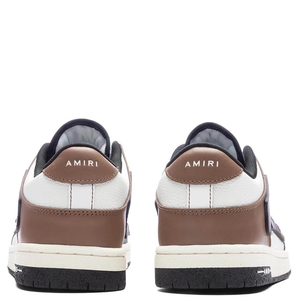 Amiri Skeleton Top Low - Black/Brown 6 Amiri Skeleton Top Low - Black/Brown - Image 4
