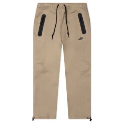 Nike Sportswear Tech Fleece Open Hem Sweatpants - Khaki/Black