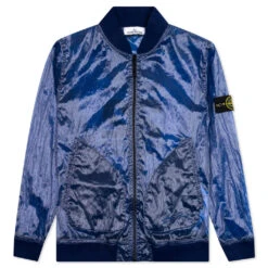 Stone Island Bomber Jacket 433Q2 - Bright Blue