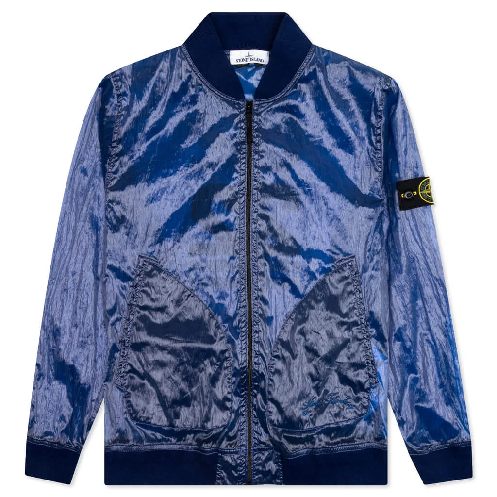 Stone Island Bomber Jacket 433Q2 - Bright Blue 3 Stone Island Bomber Jacket 433Q2 - Bright Blue