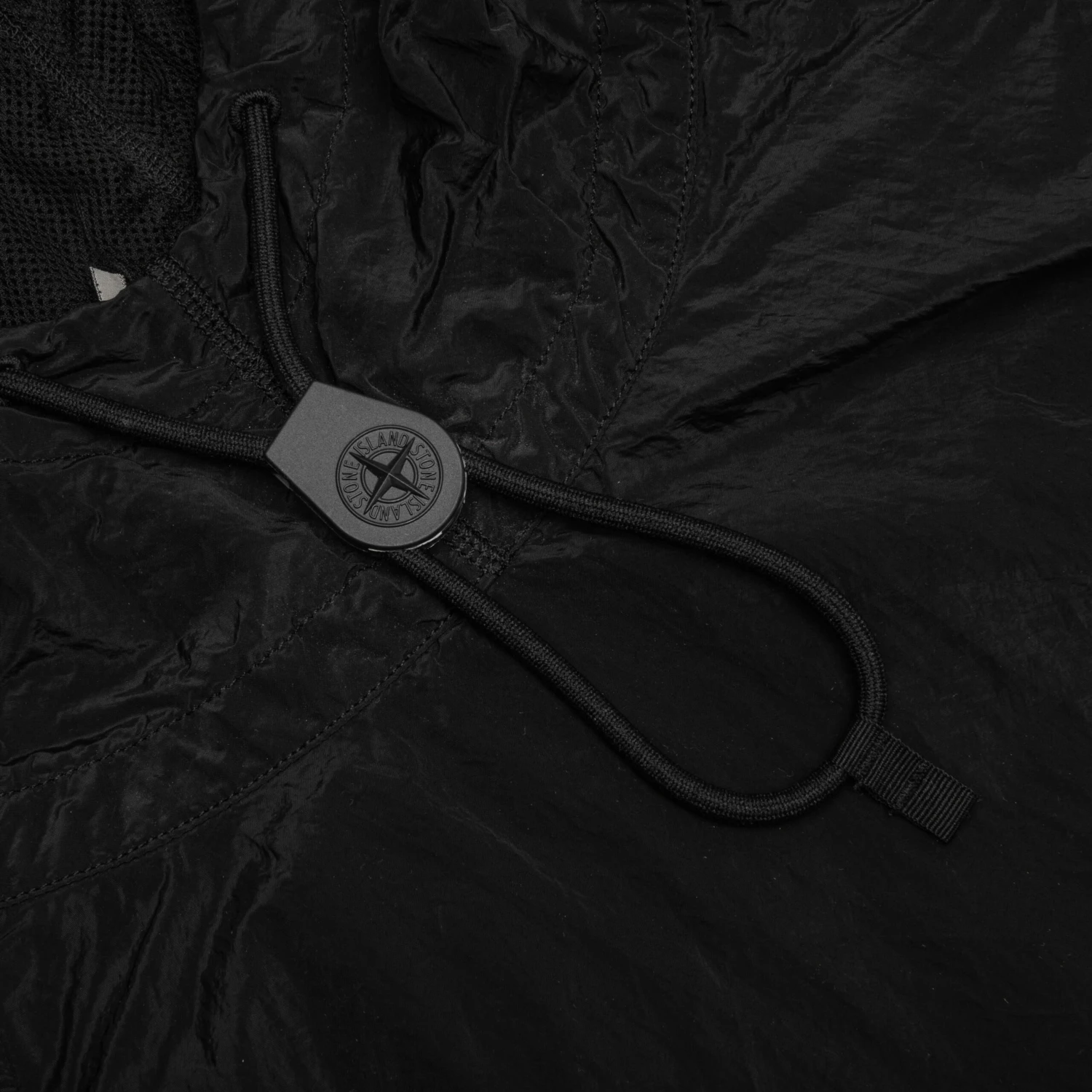 Stone Island Funnel Neck Lightweight Jacket - Black 5 Stone Island Funnel Neck Lightweight Jacket - Black - Image 3
