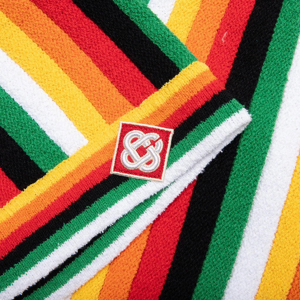 Casablanca Striped Towelling Shorts - Multi 5 Casablanca Striped Towelling Shorts - Multi - Image 3