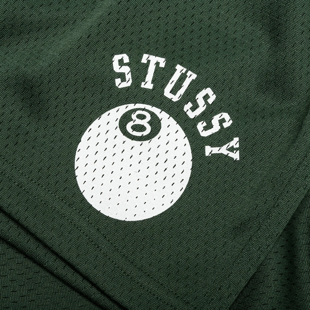 Stussy 8-Ball Mesh Short - Forest 5 Stussy 8-Ball Mesh Short - Forest - Image 3