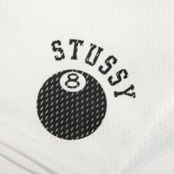 Stussy 8-Ball Mesh Short - White 7 Stussy 8-Ball Mesh Short - White -Feature Clothing Stussy 8 Ball Mesh Short White 112268 WHIT 07 05 22 Feature MG 2