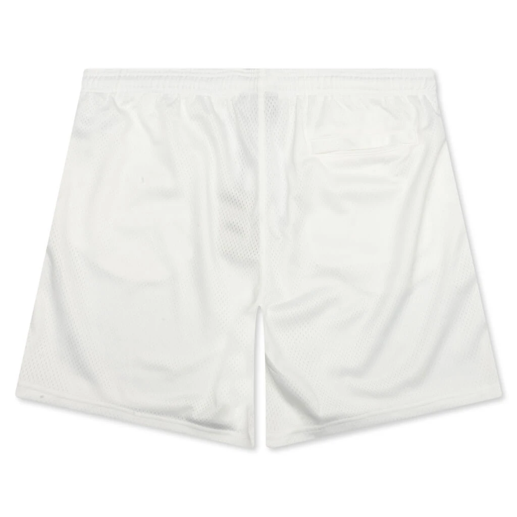 Stussy 8-Ball Mesh Short - White 4 Stussy 8-Ball Mesh Short - White - Image 2