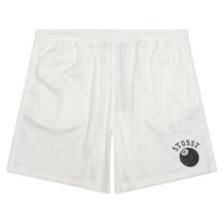 Stussy 8-Ball Mesh Short - White