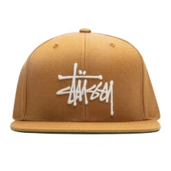 Stussy Basic Stock Cap - Light Brown