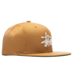 Stussy Basic Stock Cap - Light Brown -Feature Clothing Stussy Basic Stock Cap Light Brown 1311006 LBRW 09 18 2021 01 6