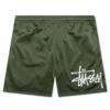 Stussy Big Basic Mesh Short - Olive -Feature Clothing Stussy Big Basic Mesh Short Olive 112285 OLIV 09 09 23 Feature JP