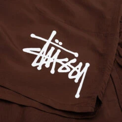 Stussy Big Basic Water Short - Brown 10 Stussy Big Basic Water Short - Brown -Feature Clothing Stussy Big Basic Water Short Brown 113156 02 10 23 Feature KN 6