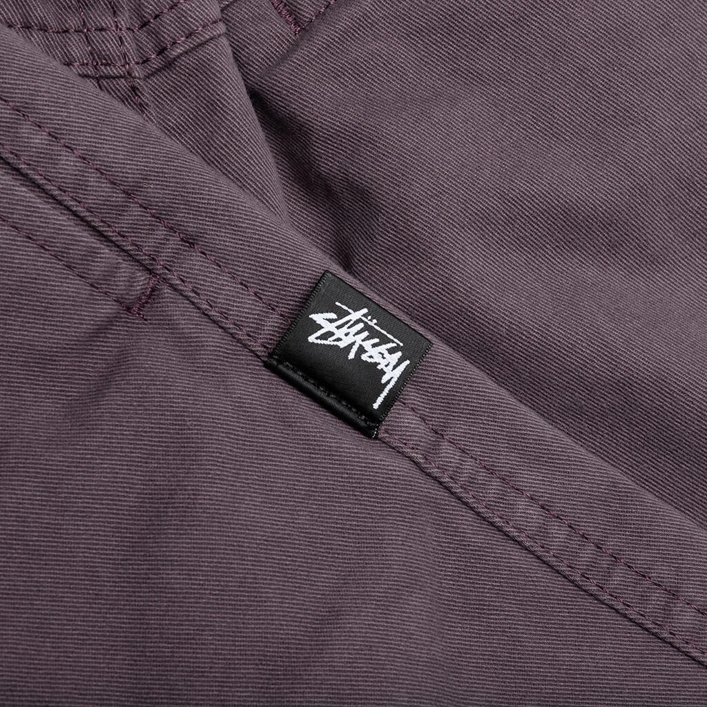 Stussy Brushed Beach Pant - Wine 6 Stussy Brushed Beach Pant - Wine - Image 4