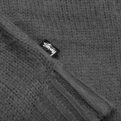 Stussy Brushed Cardigan - Charcoal 10 Stussy Brushed Cardigan - Charcoal -Feature Clothing Stussy Brushed Cardigan Charcoal 117163 02 12 23 Feature KN 7