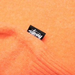Stussy Brushed Cardigan - Peach -Feature Clothing Stussy Brushed Cardigan Peach 117207 PEAC 10 28 23 Feature KN 7
