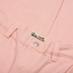 Stussy Canvas Work Pant - Salmon 12 Stussy Canvas Work Pant - Salmon -Feature Clothing Stussy Canvas Work Pant Salmon 116496 02 10 23 Feature KN 9