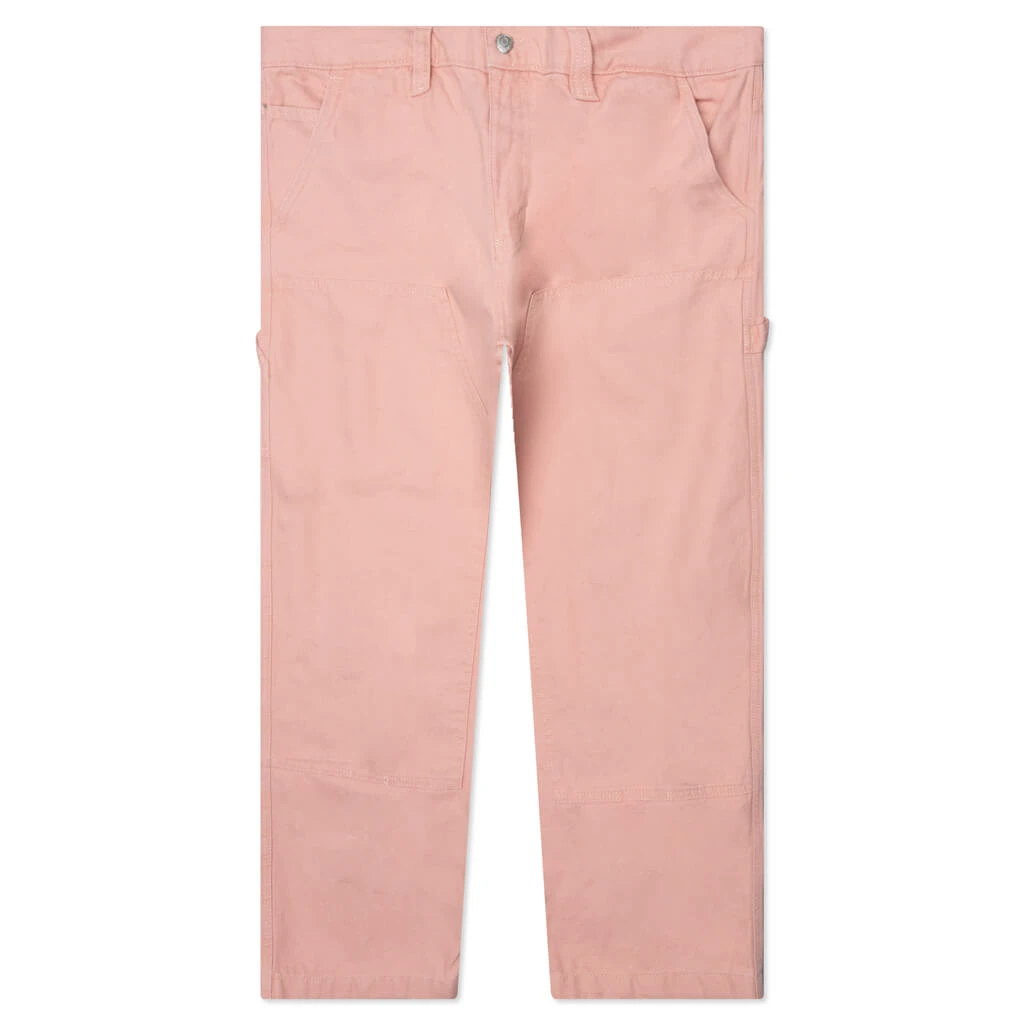 Stussy Canvas Work Pant - Salmon 3 Stussy Canvas Work Pant - Salmon