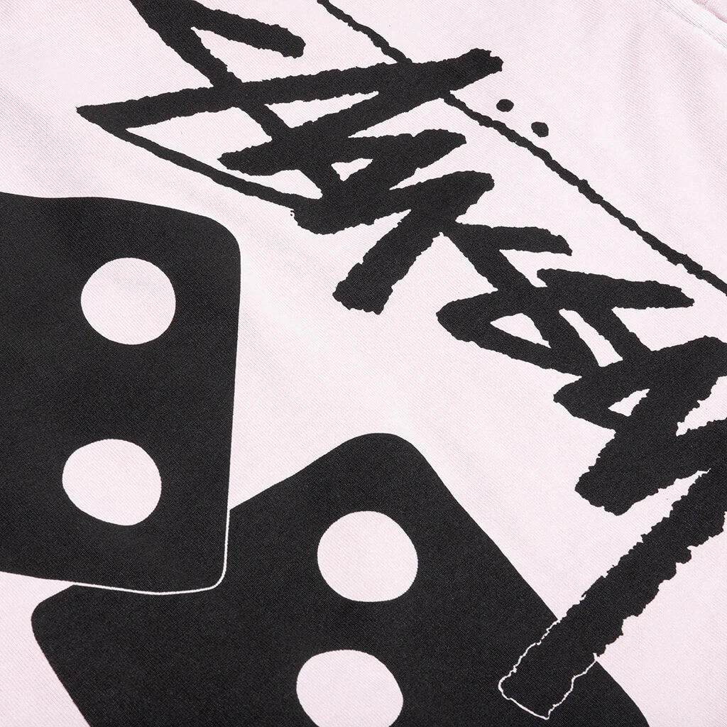 Stussy Dice Pigment Dyed Hoodie - Blush 7 Stussy Dice Pigment Dyed Hoodie - Blush - Image 5