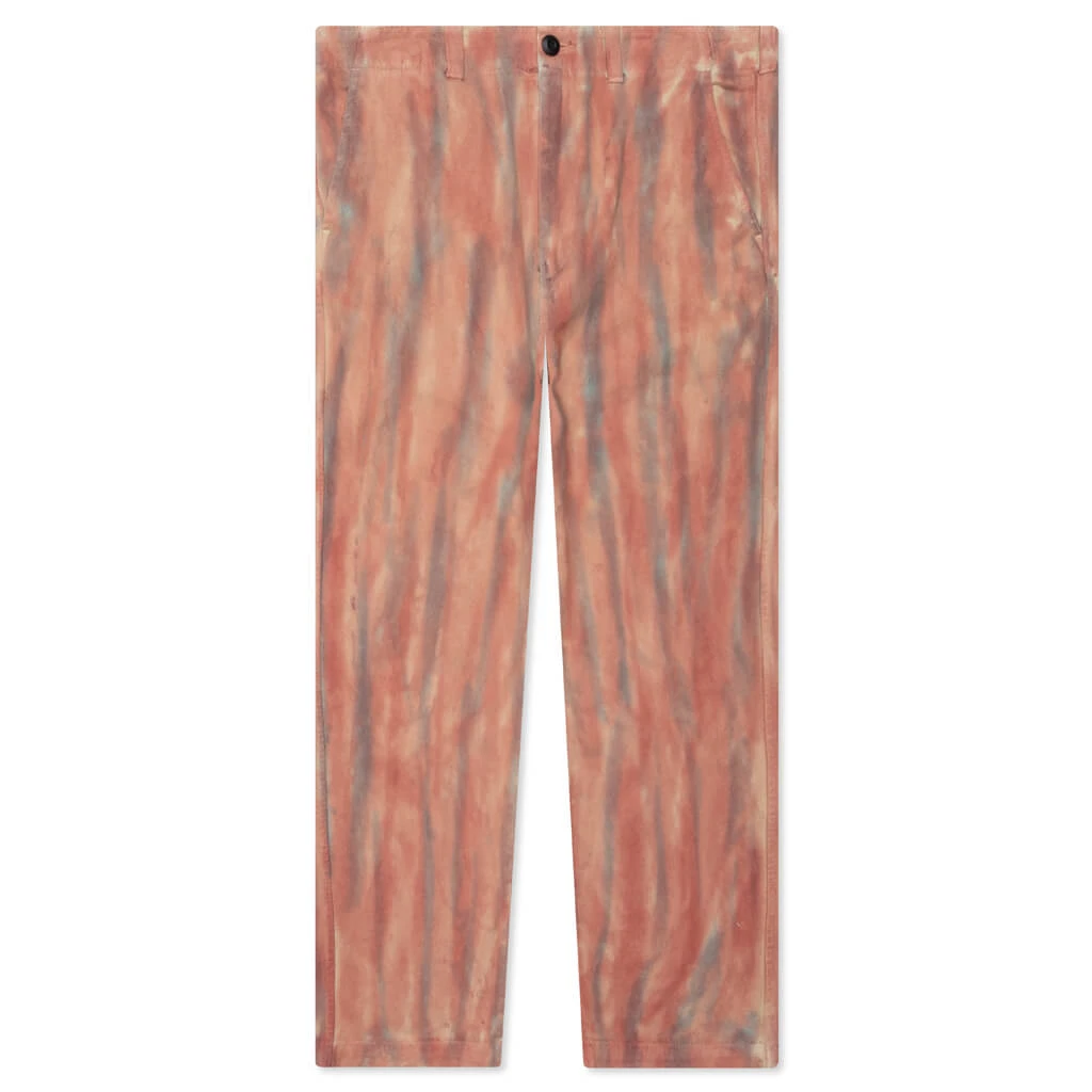 Stussy Dyed Uniform Pant - Rust 3 Stussy Dyed Uniform Pant - Rust