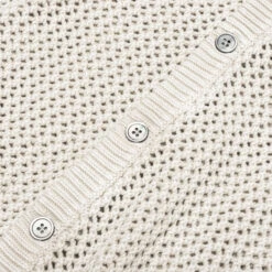 Stussy Loose Gauge Cardigan - Natural -Feature Clothing Stussy Loose Gauge Cardigan Natural 117164 02 10 23 Feature KN 8