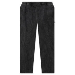Stussy Washed Canvas Beach Pant - Black