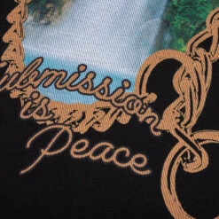 Pleasures Submission Boxy Polo - Black 9 Pleasures Submission Boxy Polo - Black -Feature Clothing Submission Boxy Polo Black P25SU013 BLACK 06 30 25 Feature JA 8